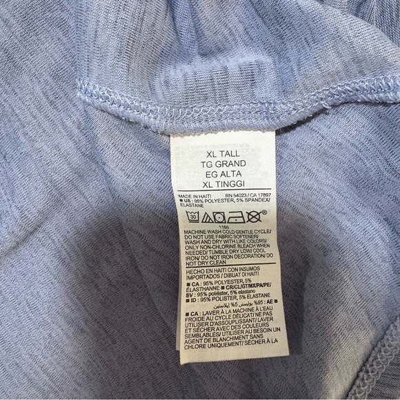 Old Navy Active Breathe On Go Dry blue racerback tank top XL tall - Picture 11 of 11